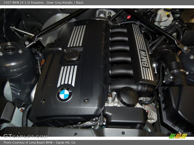 Silver Grey Metallic / Black 2007 BMW Z4 3.0i Roadster