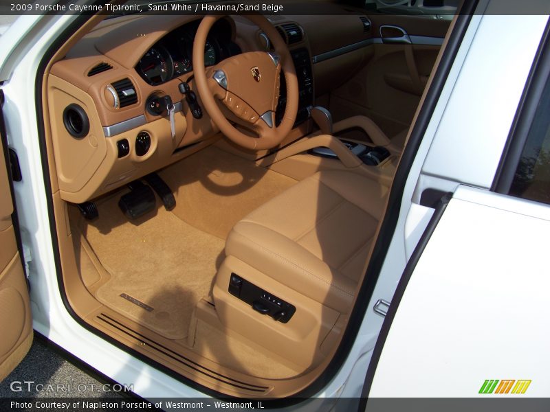 Sand White / Havanna/Sand Beige 2009 Porsche Cayenne Tiptronic