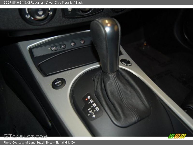Silver Grey Metallic / Black 2007 BMW Z4 3.0i Roadster