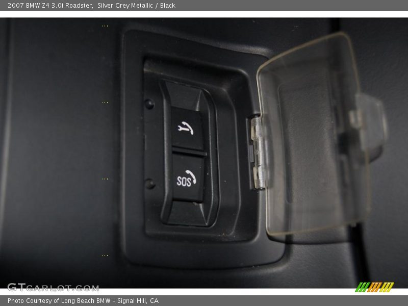 Silver Grey Metallic / Black 2007 BMW Z4 3.0i Roadster