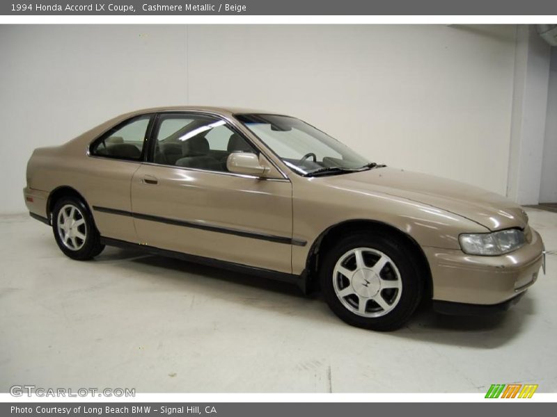 Cashmere Metallic / Beige 1994 Honda Accord LX Coupe