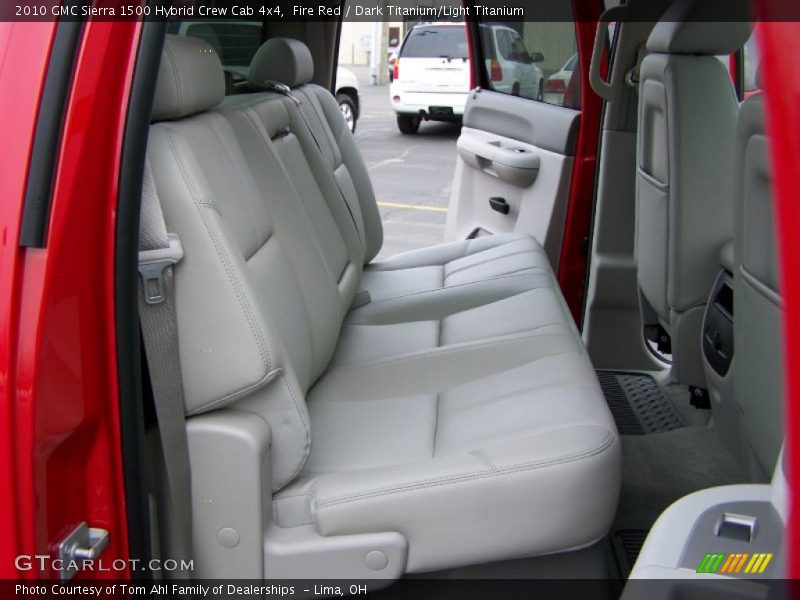 Fire Red / Dark Titanium/Light Titanium 2010 GMC Sierra 1500 Hybrid Crew Cab 4x4