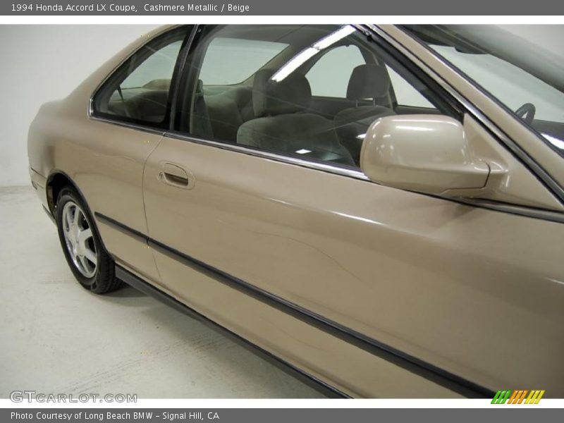 Cashmere Metallic / Beige 1994 Honda Accord LX Coupe