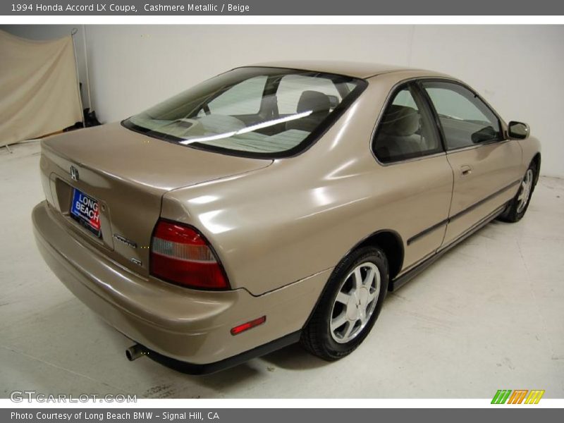 Cashmere Metallic / Beige 1994 Honda Accord LX Coupe