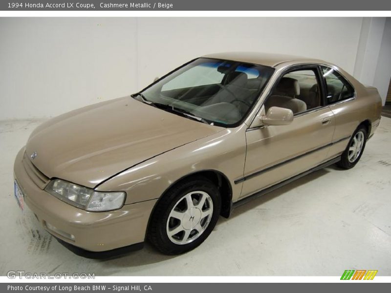 Cashmere Metallic / Beige 1994 Honda Accord LX Coupe