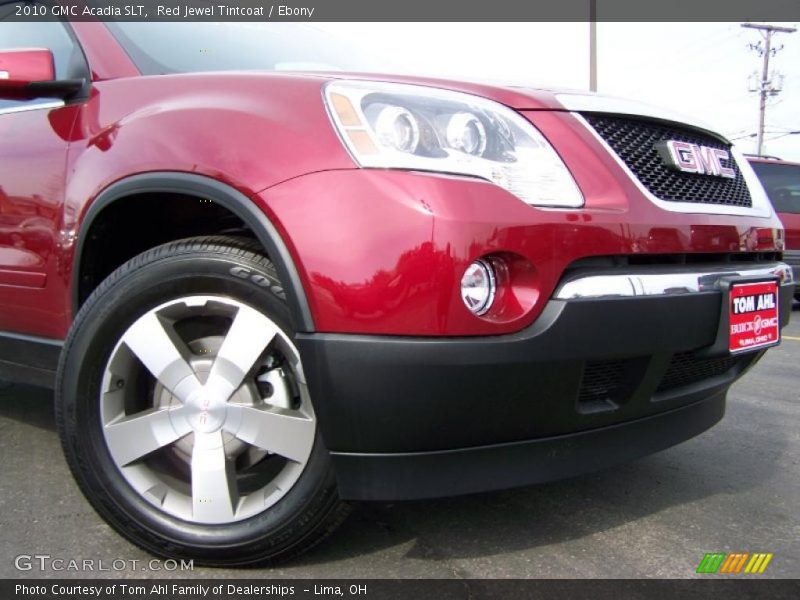 Red Jewel Tintcoat / Ebony 2010 GMC Acadia SLT