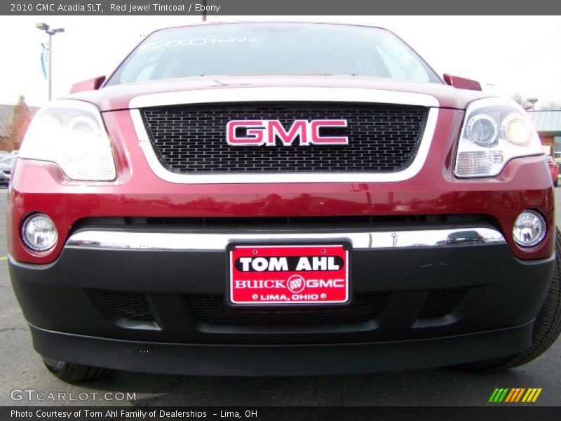 Red Jewel Tintcoat / Ebony 2010 GMC Acadia SLT