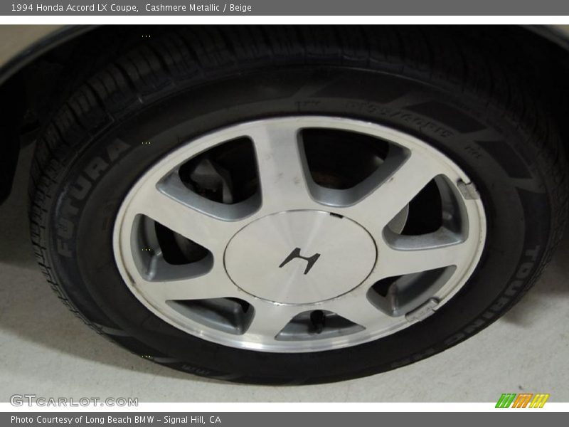 Cashmere Metallic / Beige 1994 Honda Accord LX Coupe