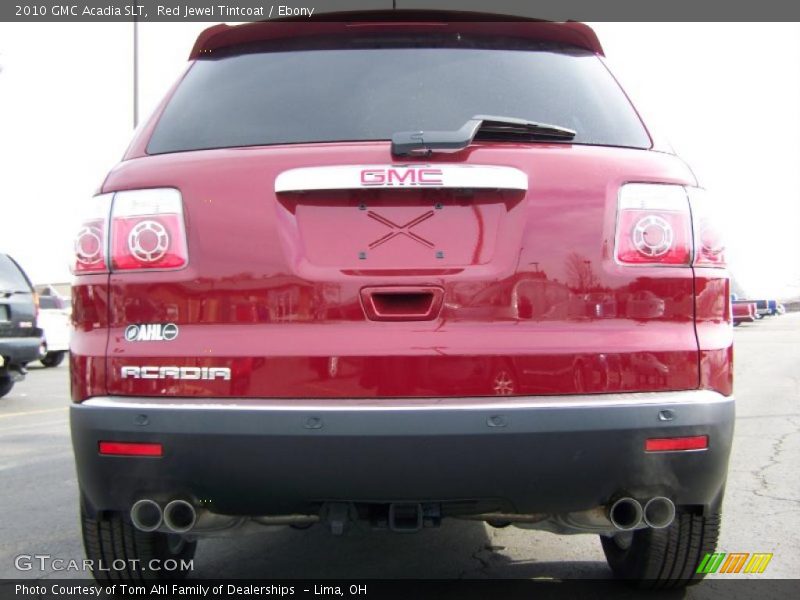 Red Jewel Tintcoat / Ebony 2010 GMC Acadia SLT