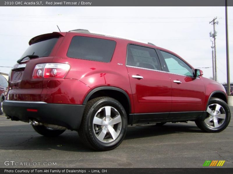 Red Jewel Tintcoat / Ebony 2010 GMC Acadia SLT