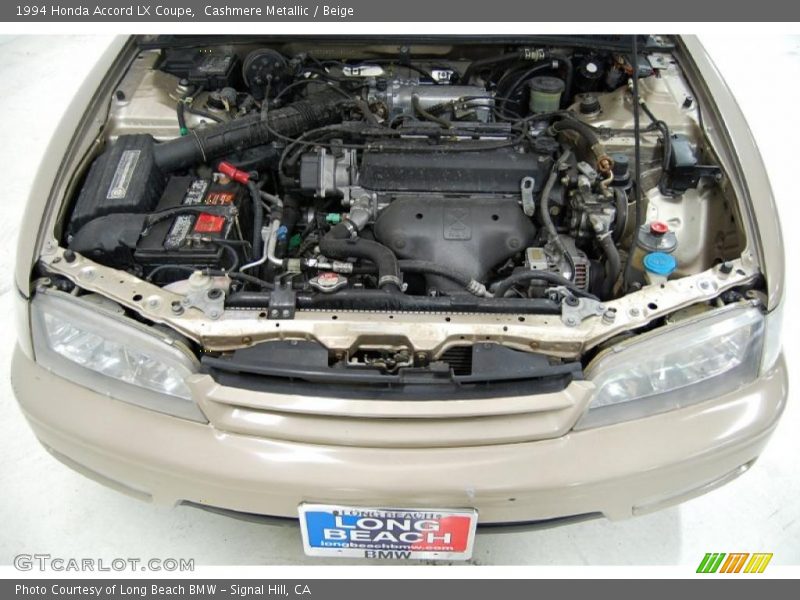 Cashmere Metallic / Beige 1994 Honda Accord LX Coupe