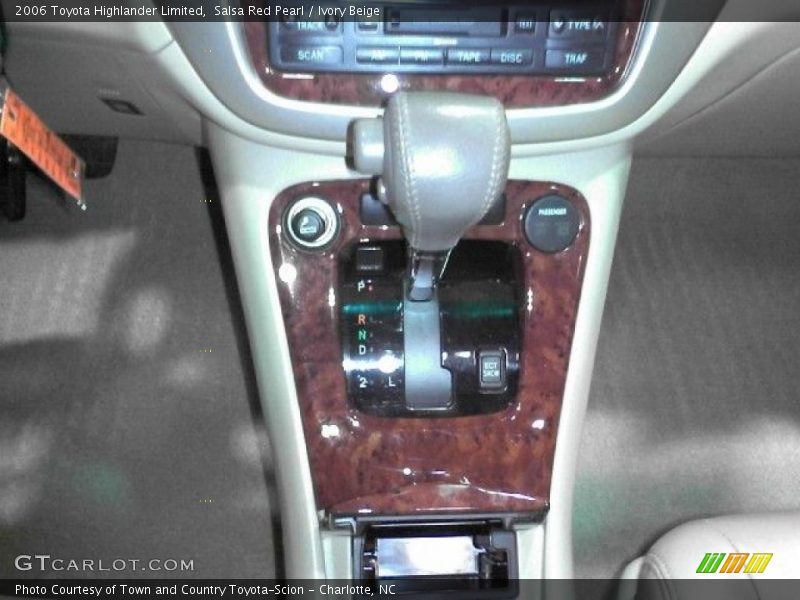 Salsa Red Pearl / Ivory Beige 2006 Toyota Highlander Limited