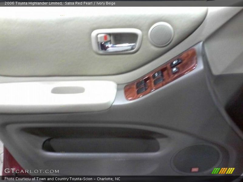 Salsa Red Pearl / Ivory Beige 2006 Toyota Highlander Limited