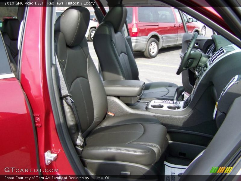 Red Jewel Tintcoat / Ebony 2010 GMC Acadia SLT