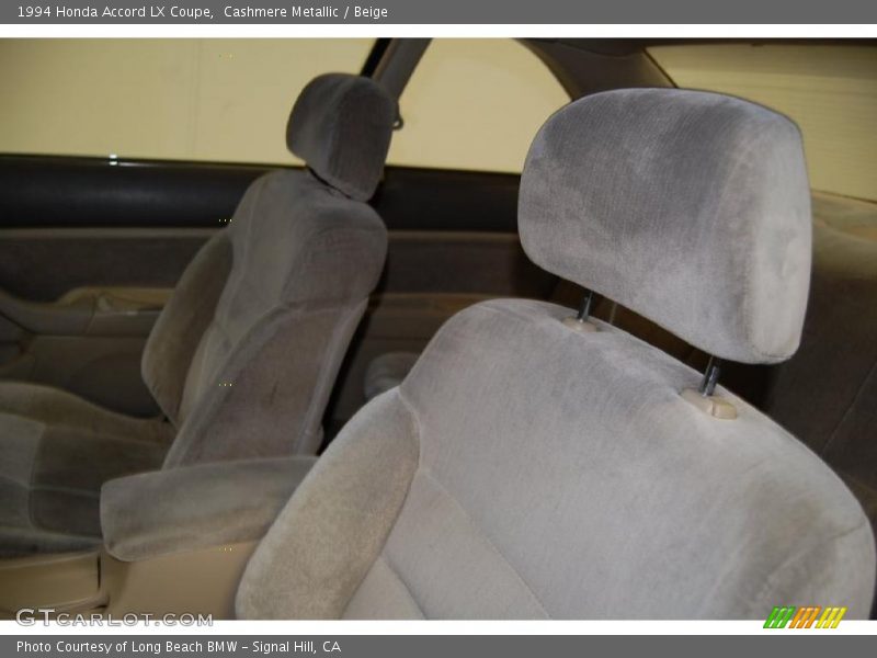 Cashmere Metallic / Beige 1994 Honda Accord LX Coupe