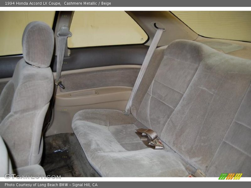 Cashmere Metallic / Beige 1994 Honda Accord LX Coupe