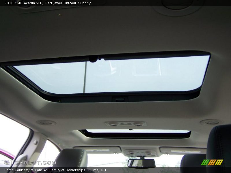 Red Jewel Tintcoat / Ebony 2010 GMC Acadia SLT