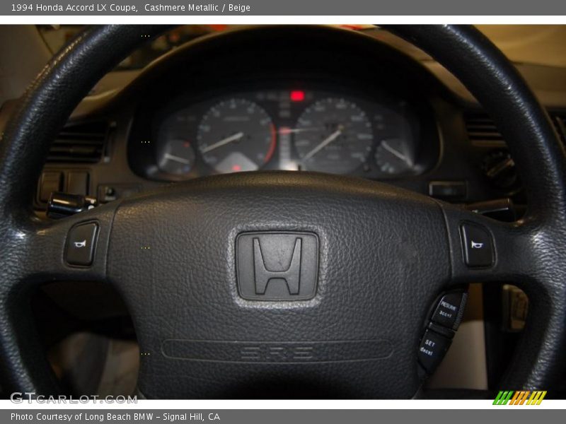 Cashmere Metallic / Beige 1994 Honda Accord LX Coupe