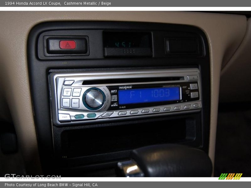 Cashmere Metallic / Beige 1994 Honda Accord LX Coupe