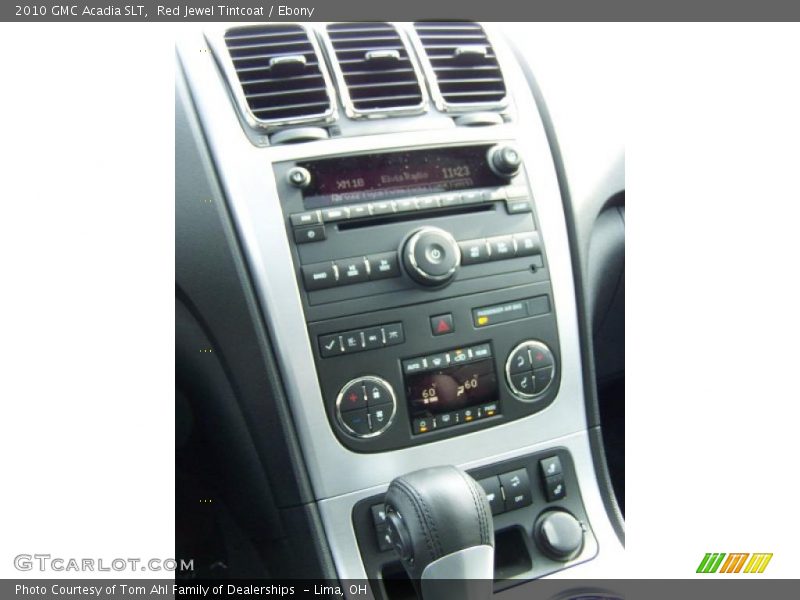 Red Jewel Tintcoat / Ebony 2010 GMC Acadia SLT