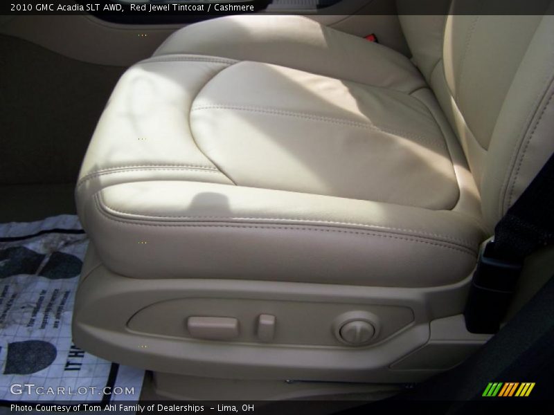 Red Jewel Tintcoat / Cashmere 2010 GMC Acadia SLT AWD