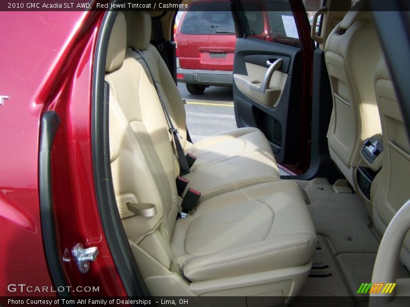 Red Jewel Tintcoat / Cashmere 2010 GMC Acadia SLT AWD