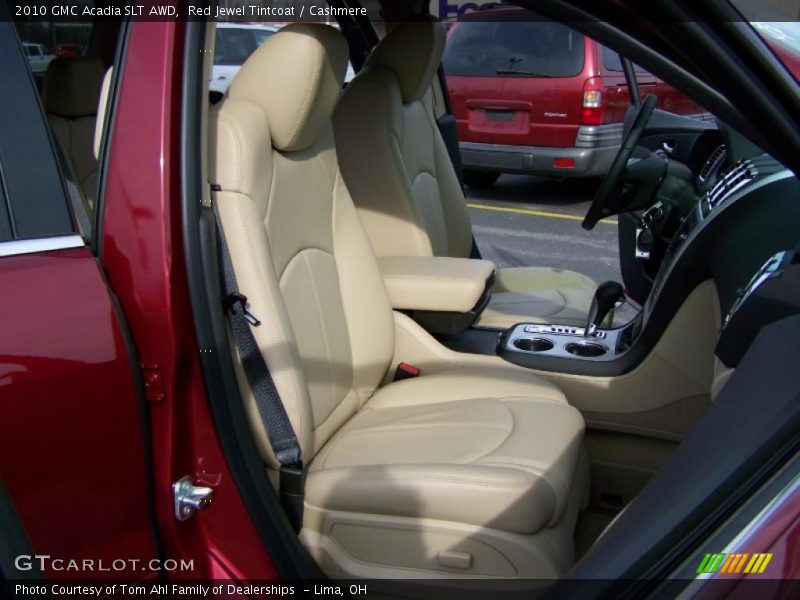 Red Jewel Tintcoat / Cashmere 2010 GMC Acadia SLT AWD