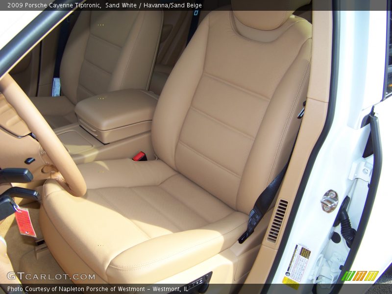 Sand White / Havanna/Sand Beige 2009 Porsche Cayenne Tiptronic