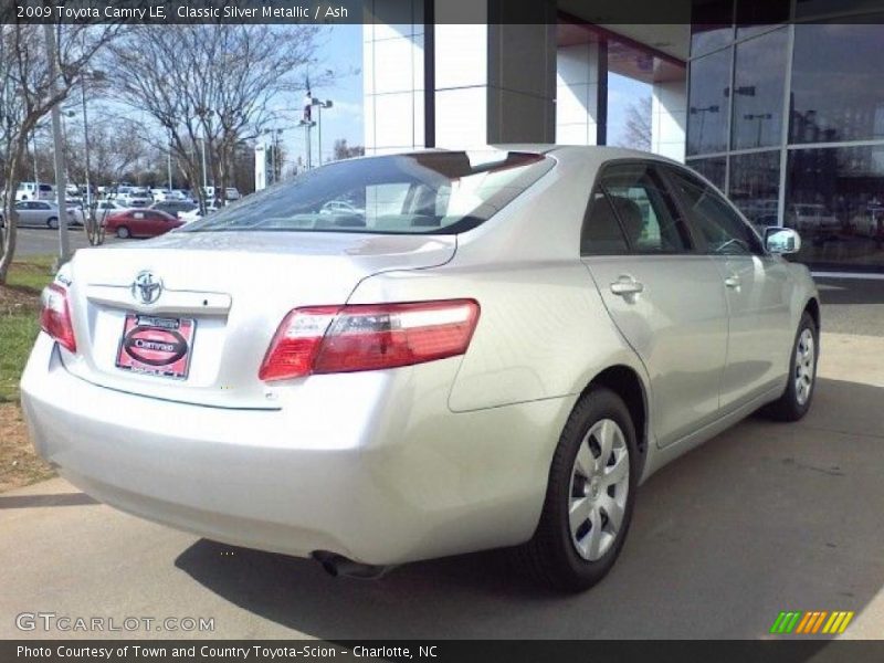 Classic Silver Metallic / Ash 2009 Toyota Camry LE