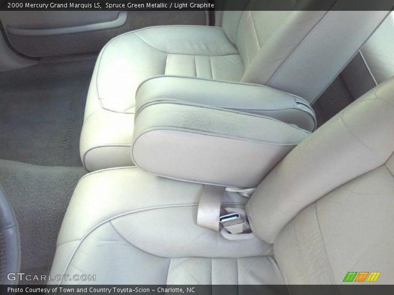 Spruce Green Metallic / Light Graphite 2000 Mercury Grand Marquis LS