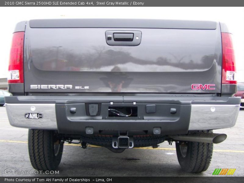 Steel Gray Metallic / Ebony 2010 GMC Sierra 2500HD SLE Extended Cab 4x4