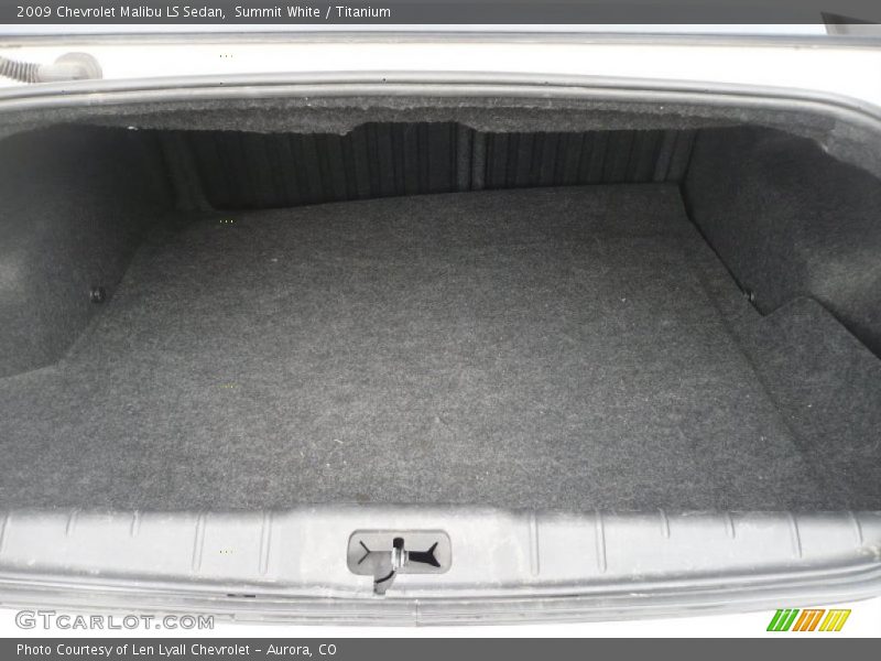 Summit White / Titanium 2009 Chevrolet Malibu LS Sedan