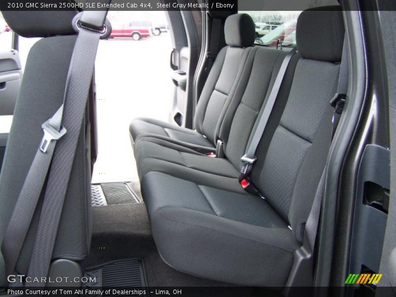 Steel Gray Metallic / Ebony 2010 GMC Sierra 2500HD SLE Extended Cab 4x4