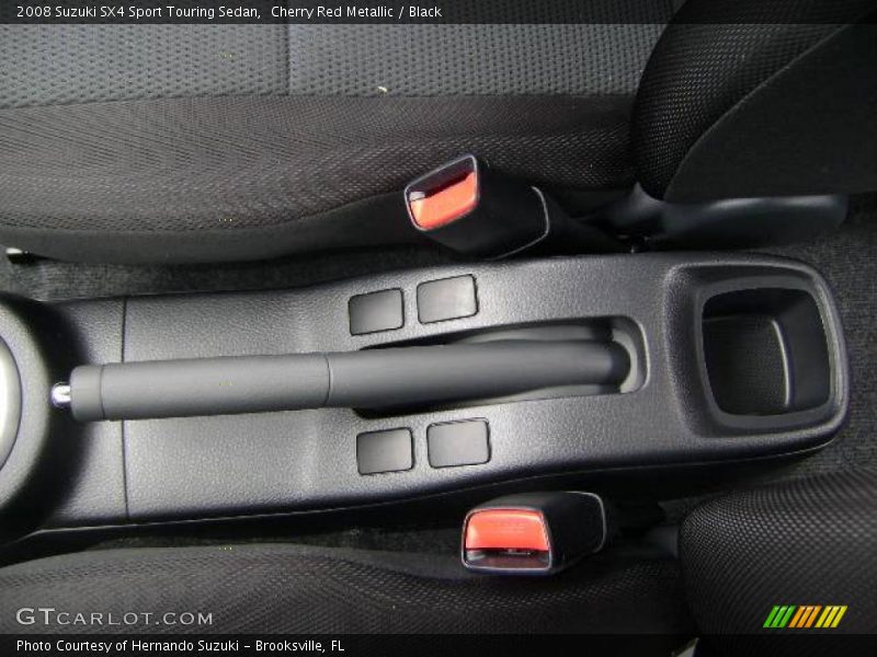 Cherry Red Metallic / Black 2008 Suzuki SX4 Sport Touring Sedan
