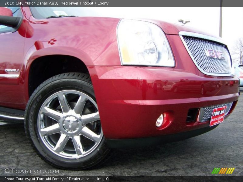 Red Jewel Tintcoat / Ebony 2010 GMC Yukon Denali AWD