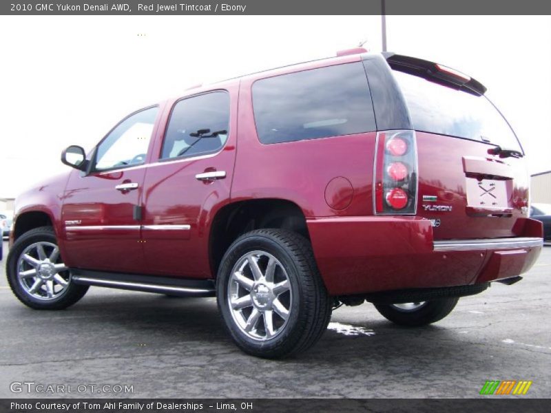 Red Jewel Tintcoat / Ebony 2010 GMC Yukon Denali AWD