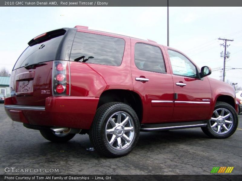Red Jewel Tintcoat / Ebony 2010 GMC Yukon Denali AWD