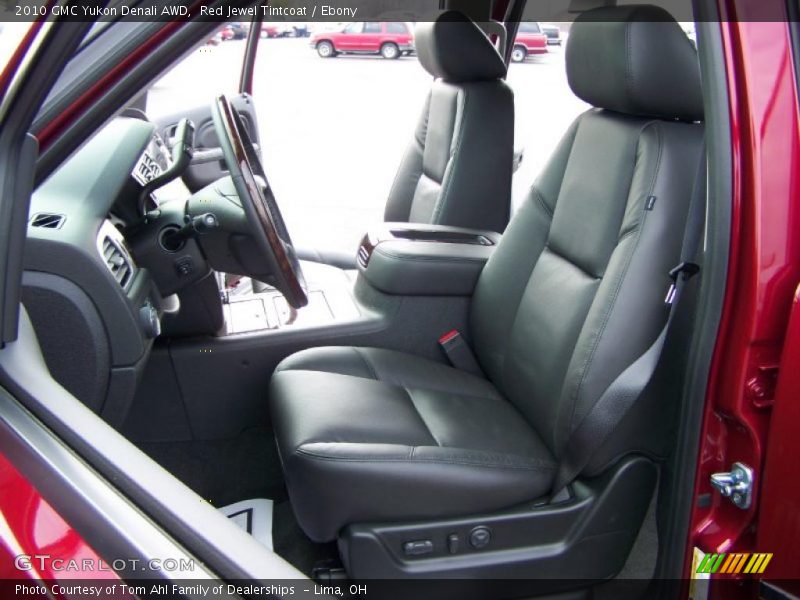 Red Jewel Tintcoat / Ebony 2010 GMC Yukon Denali AWD