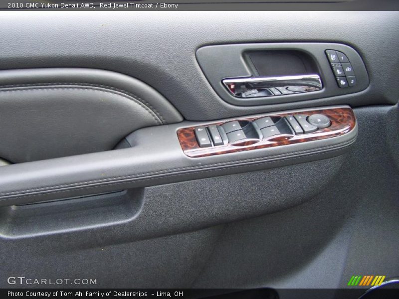 Red Jewel Tintcoat / Ebony 2010 GMC Yukon Denali AWD