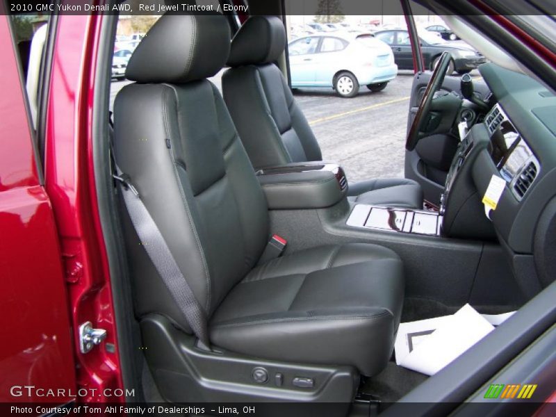 Red Jewel Tintcoat / Ebony 2010 GMC Yukon Denali AWD