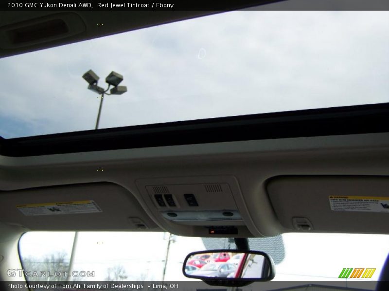 Red Jewel Tintcoat / Ebony 2010 GMC Yukon Denali AWD