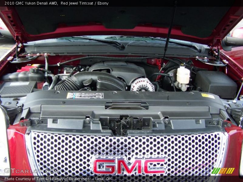 Red Jewel Tintcoat / Ebony 2010 GMC Yukon Denali AWD
