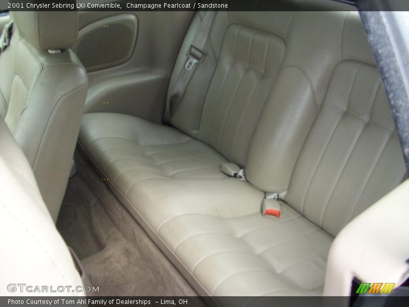 Champagne Pearlcoat / Sandstone 2001 Chrysler Sebring LXi Convertible