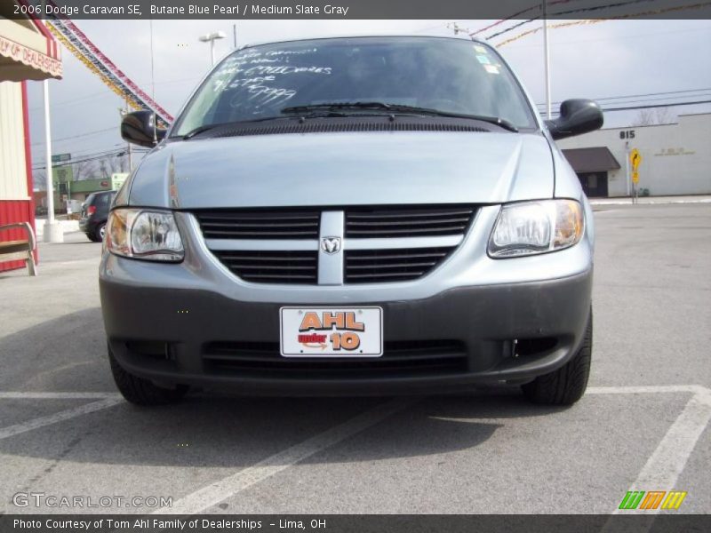 Butane Blue Pearl / Medium Slate Gray 2006 Dodge Caravan SE