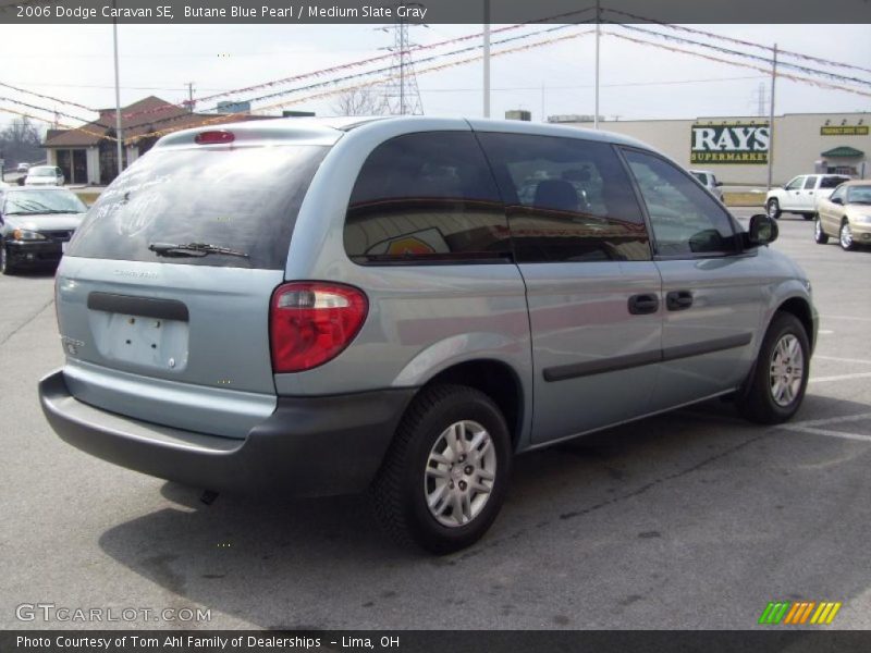 Butane Blue Pearl / Medium Slate Gray 2006 Dodge Caravan SE