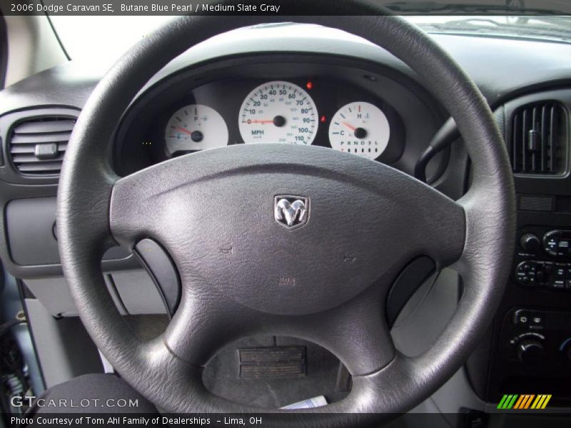Butane Blue Pearl / Medium Slate Gray 2006 Dodge Caravan SE