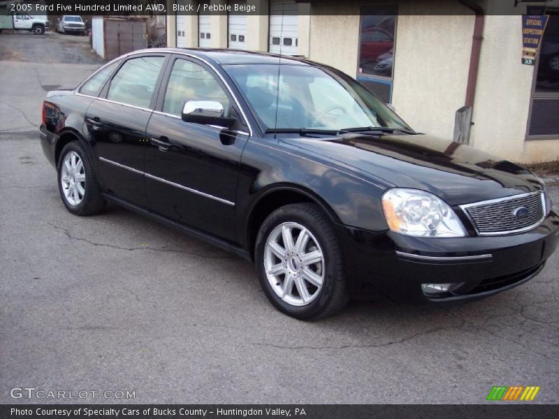 Black / Pebble Beige 2005 Ford Five Hundred Limited AWD