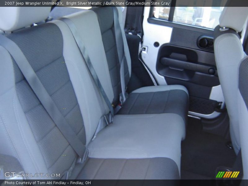 Bright Silver Metallic / Dark Slate Gray/Medium Slate Gray 2007 Jeep Wrangler Unlimited X
