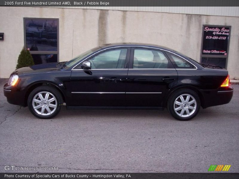 Black / Pebble Beige 2005 Ford Five Hundred Limited AWD