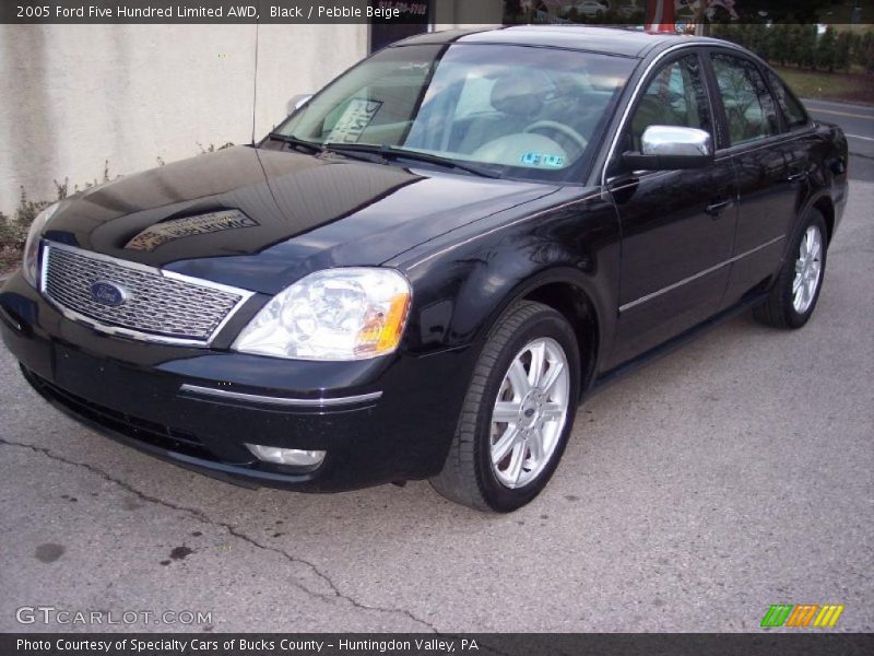 Black / Pebble Beige 2005 Ford Five Hundred Limited AWD